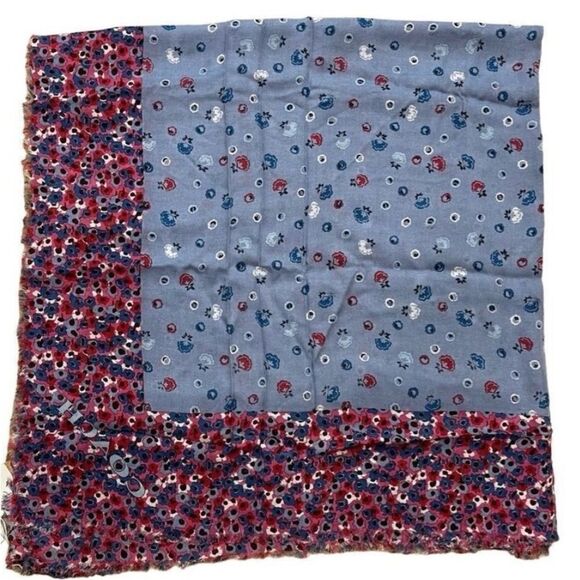 🌟NEW🌟Coach🌟 Logo Squared Scarf - Picture 1 of 3